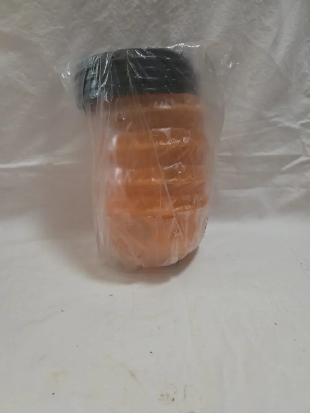 Tupperware NEW Black/orange Ideal Lil Serving Bowl 4 Bowls Cup Seals Snacks